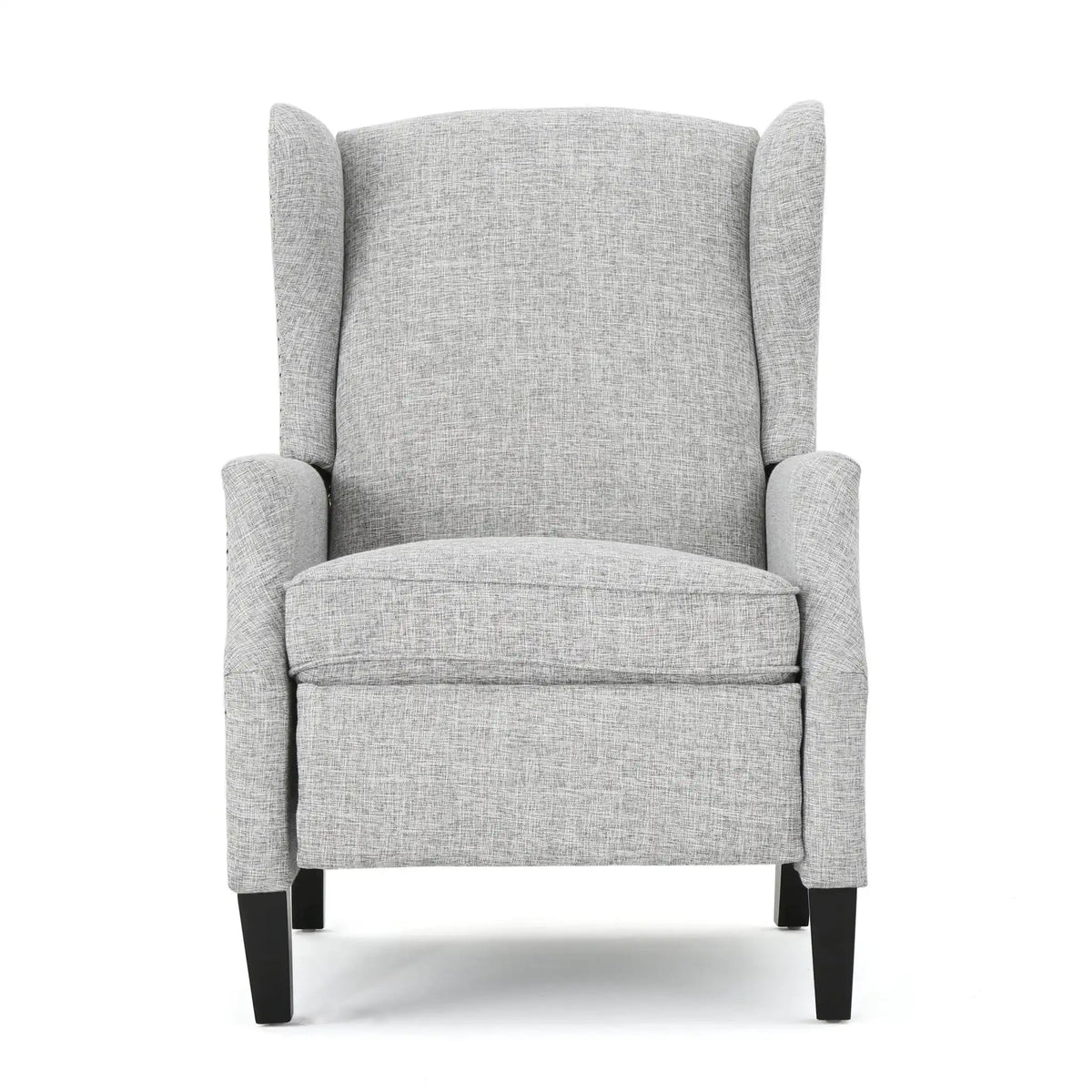 Westeros Elegant Wing Back Fabric Upholstered Recliner
