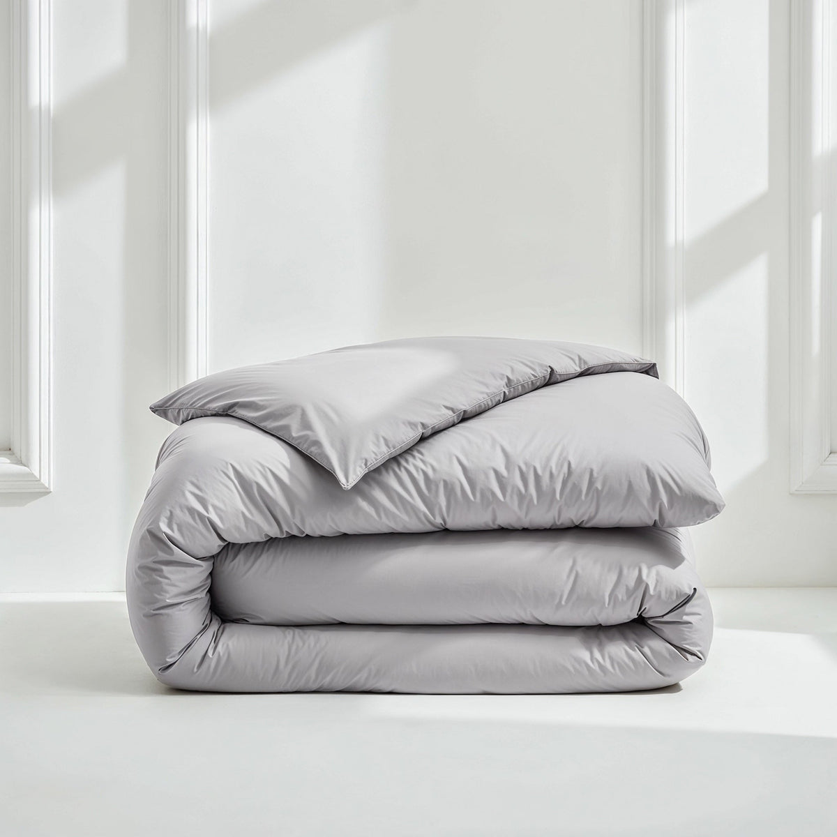 Luxe Australian Sateen Cotton Duvet Cover Queen Bed