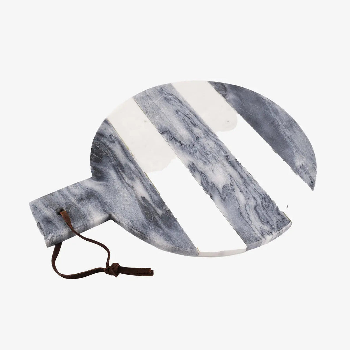 Barolo Handcrafted Striped Marble Cheese Serving Board