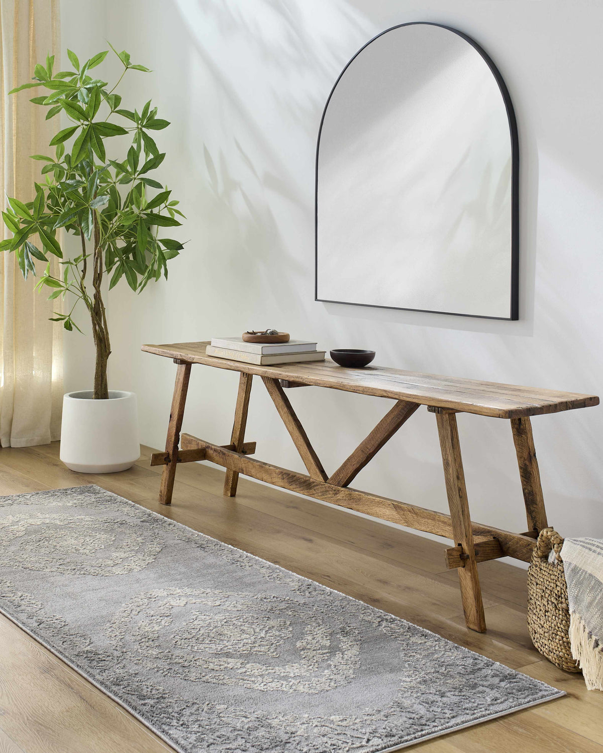 Battleview Traditional Tibetan Rug Featuring Modern Durability