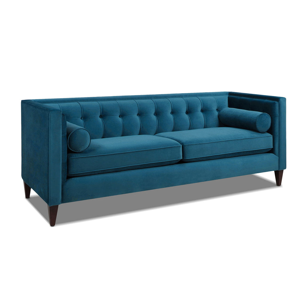 Aurelia Jack Modern Tuxedo Sofa With Shelter Tracks