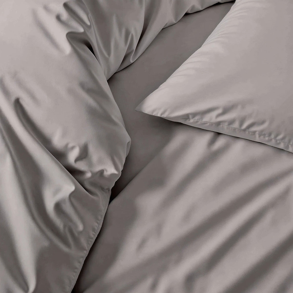 Aria Home Long Staple Australian Sateen Pillowcase Set White