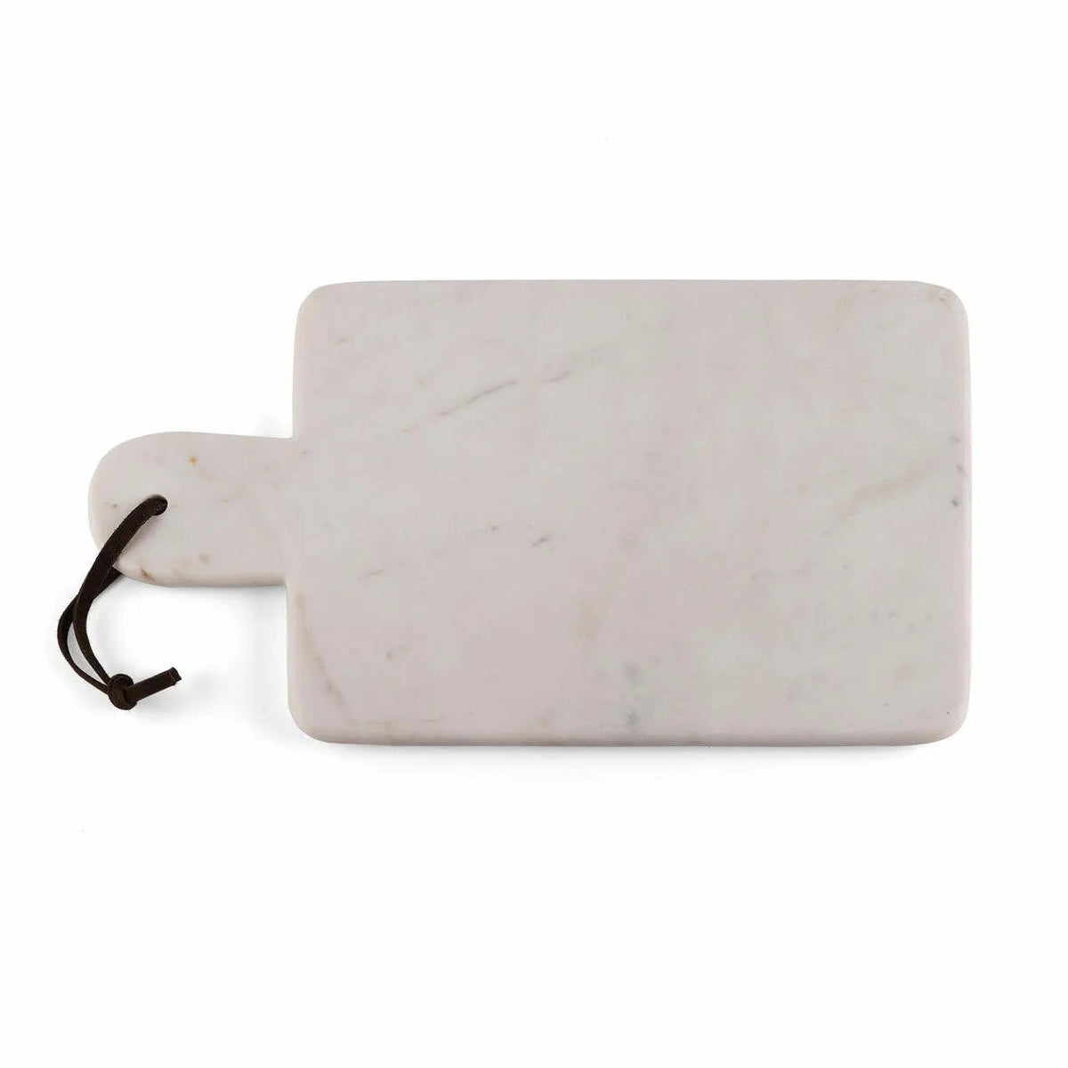 Bloom Premium Marble Charcuterie Board With Leather Handle