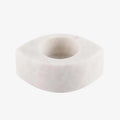 Celeste Blossom Handcrafted Marble Tea Light Holders Duo