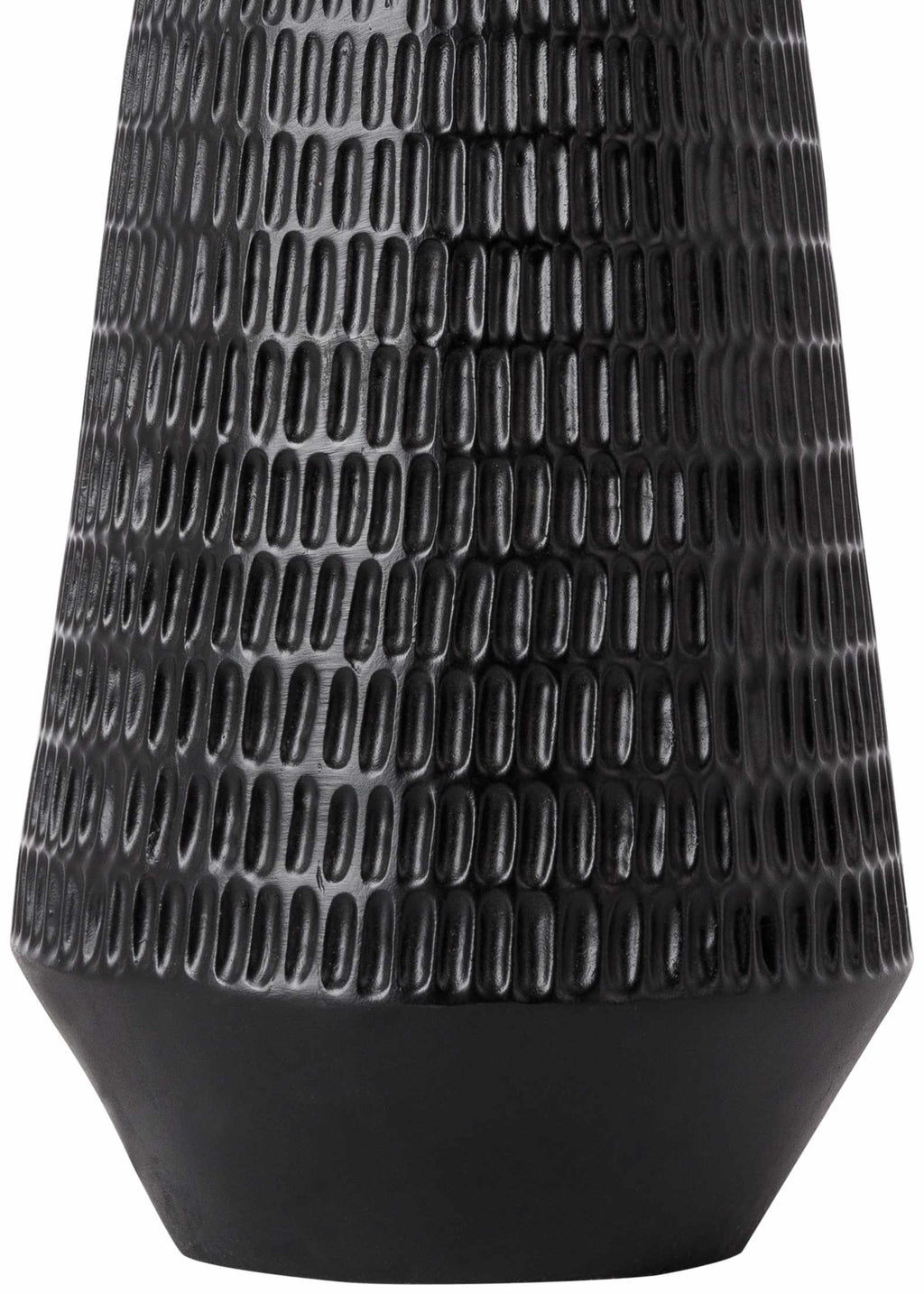 Berehomet Black Resin Table Lamp With Bronze Details And Linen Shade