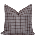 Paloma Handwoven Pillow In Exclusive Brown Weave For Home