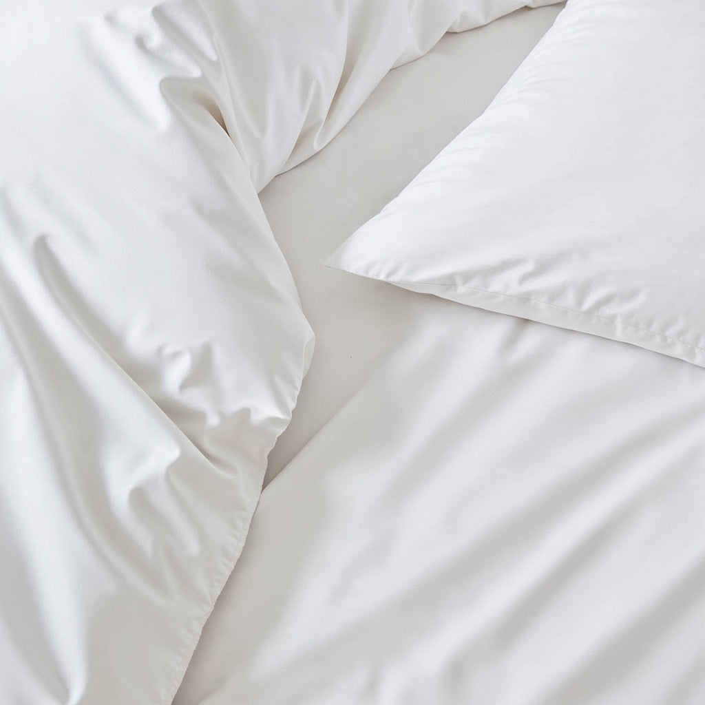 Luxe Australian Sateen Cotton Duvet Cover Queen Bed