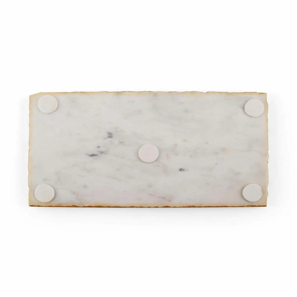 Chateau Handcrafted Gold Foil Marble Serving Board
