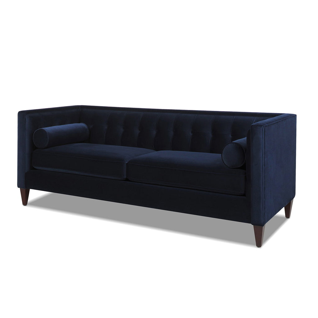 Aurelia Jack Modern Tuxedo Sofa With Shelter Tracks