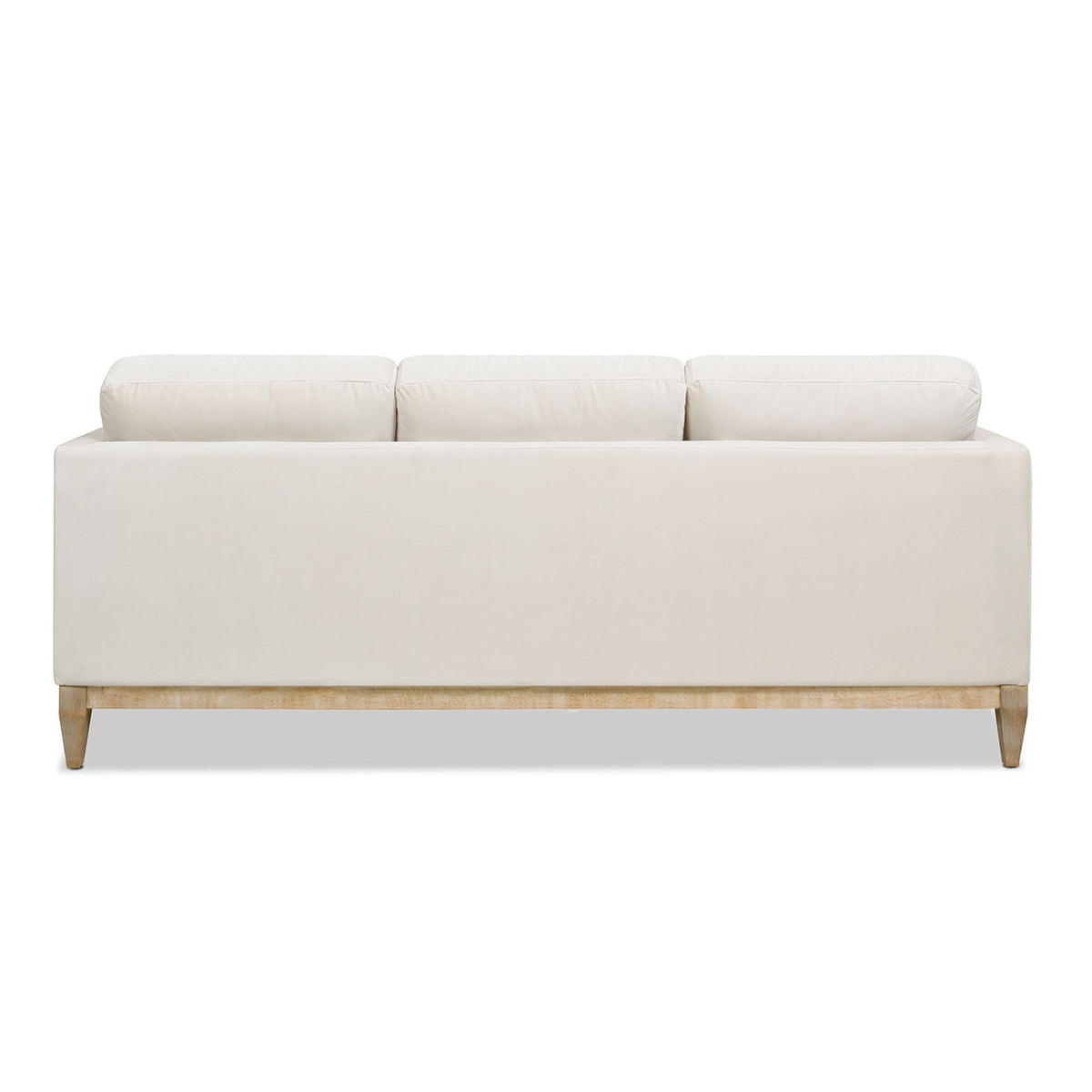 Knox Modern Farmhouse Sofa With Feather Wrapped Foam