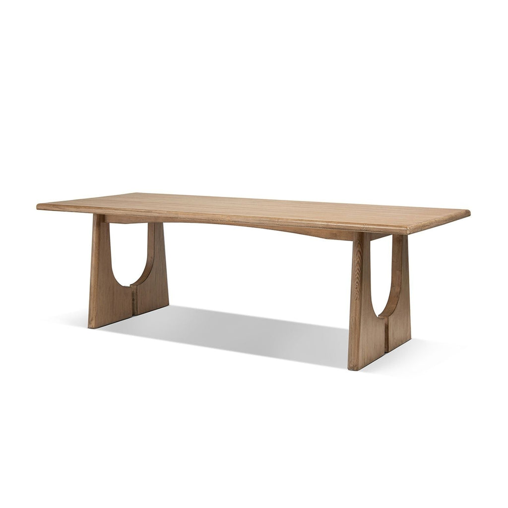 Oakridge Carmel Reclaimed Pine 8 Seater Antique Brown Dining Table