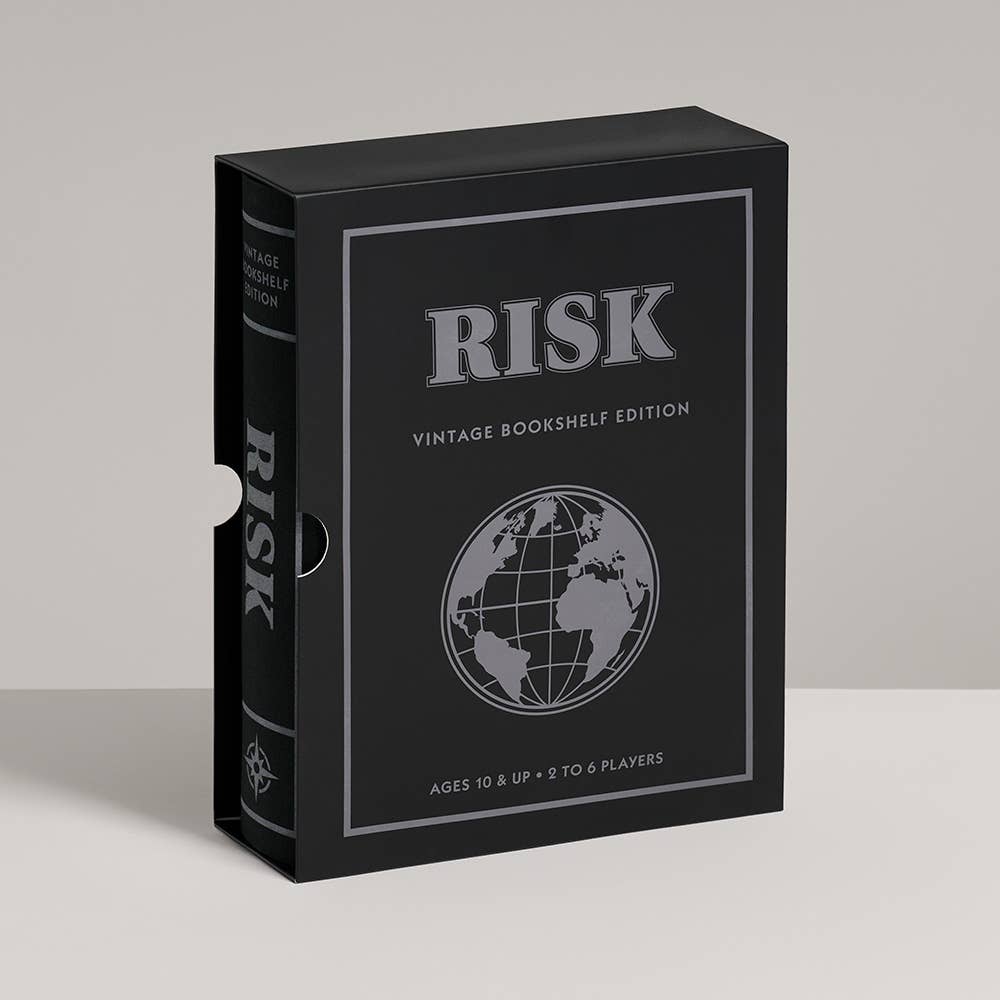 Risk Board Game Vintage Bookshelf Edition Collector Series