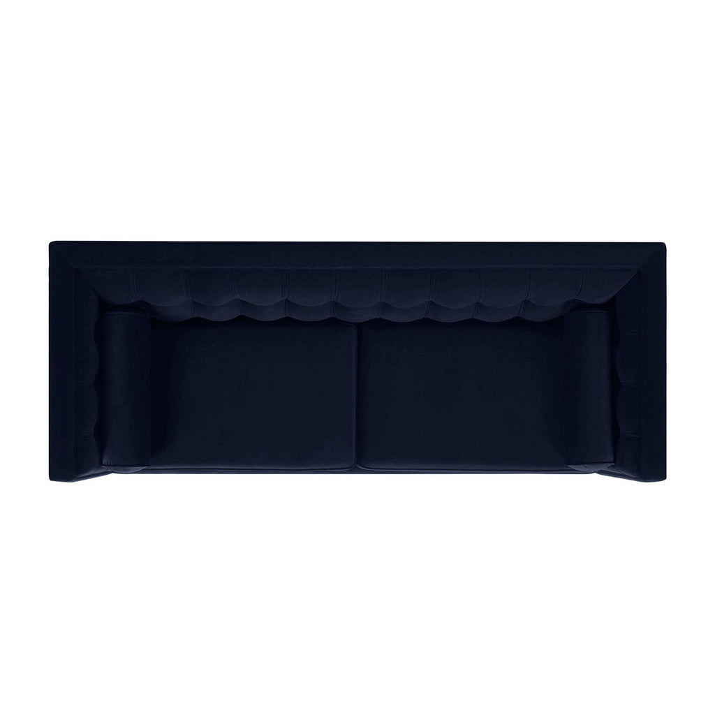 Aurelia Jack Modern Tuxedo Sofa With Shelter Tracks