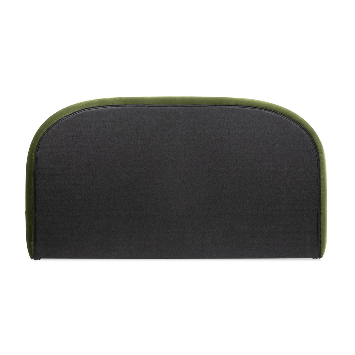 Archie Puffy Upholstered Platform Bed With Arch Headboard