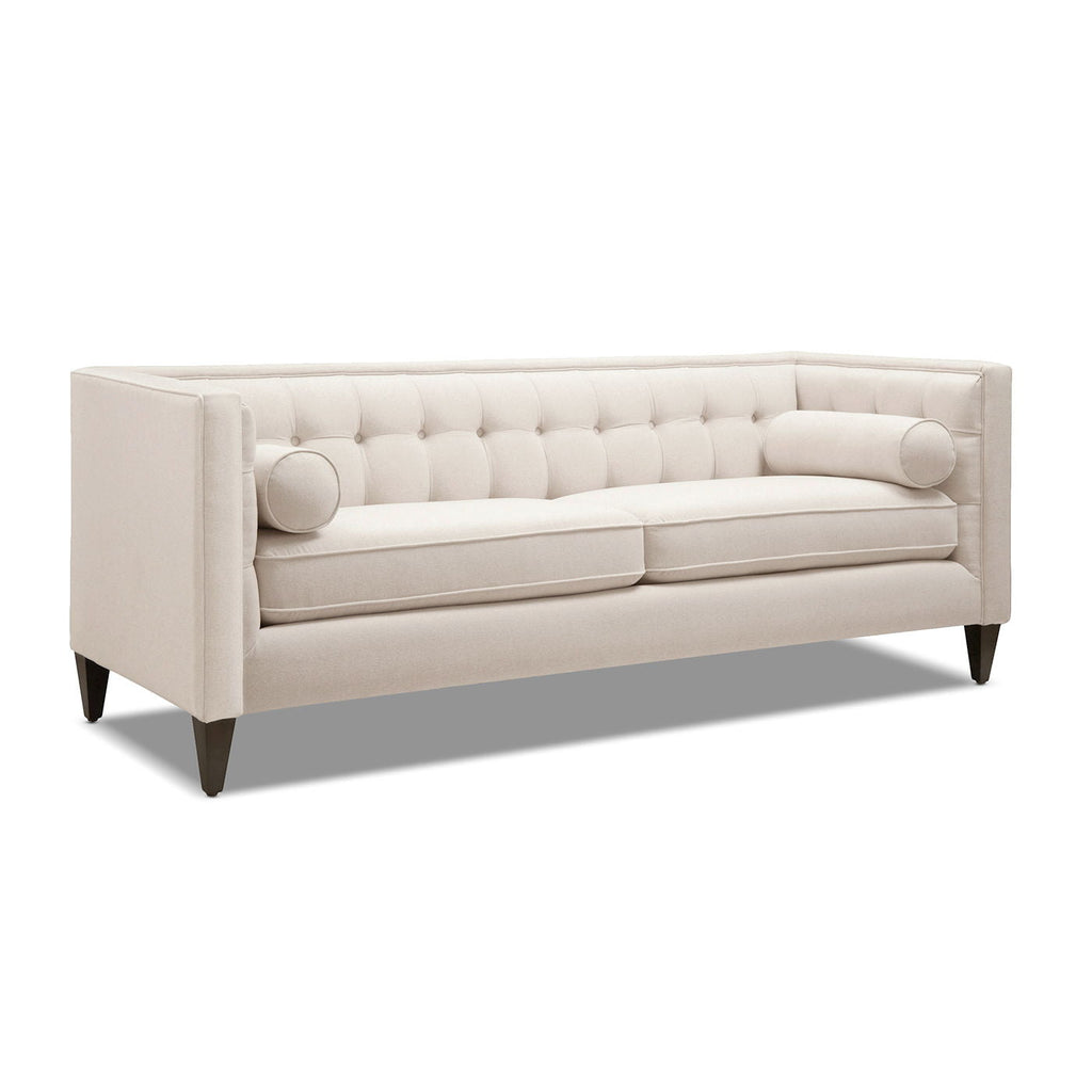 Aurelia Jack Modern Tuxedo Sofa With Shelter Tracks