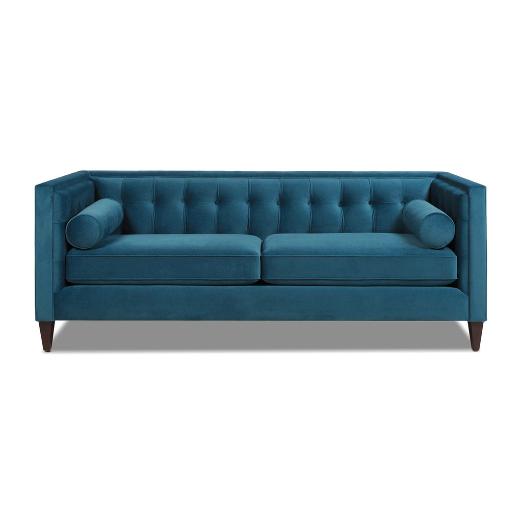 Aurelia Jack Modern Tuxedo Sofa With Shelter Tracks