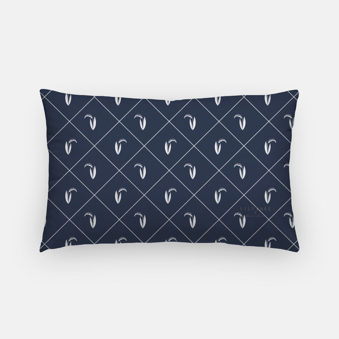 Artisan Lumbar Pillow Cover In Premium Luxe Collection