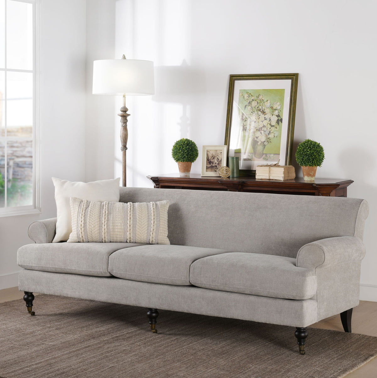 Alana Lawson Contemporary Tightback Three Cushion Sofa