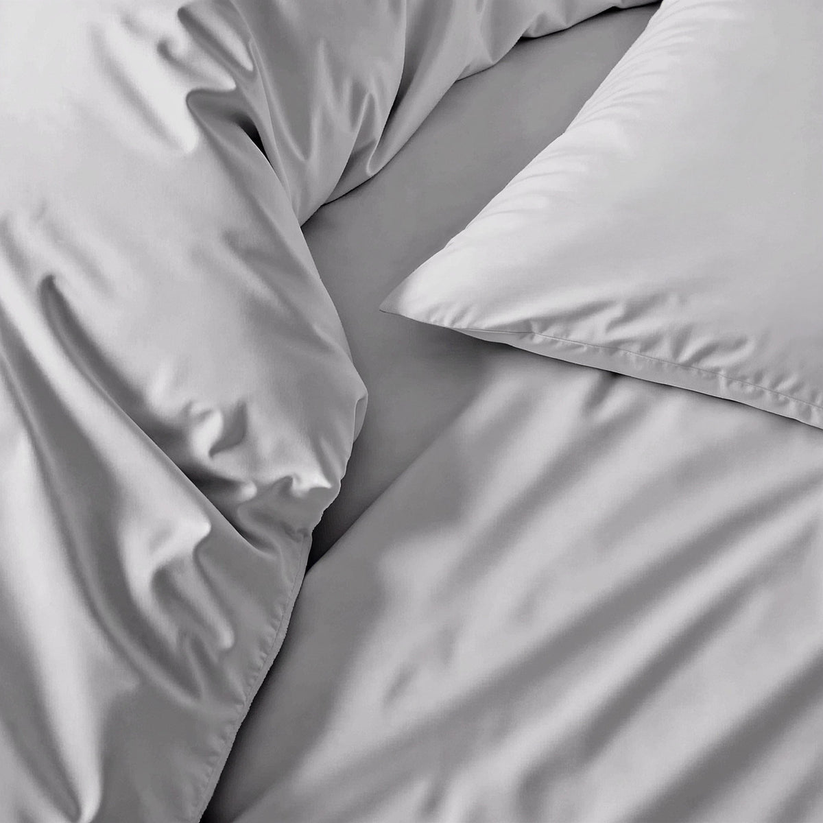 Luxe Australian Sateen Cotton Duvet Cover Queen Bed