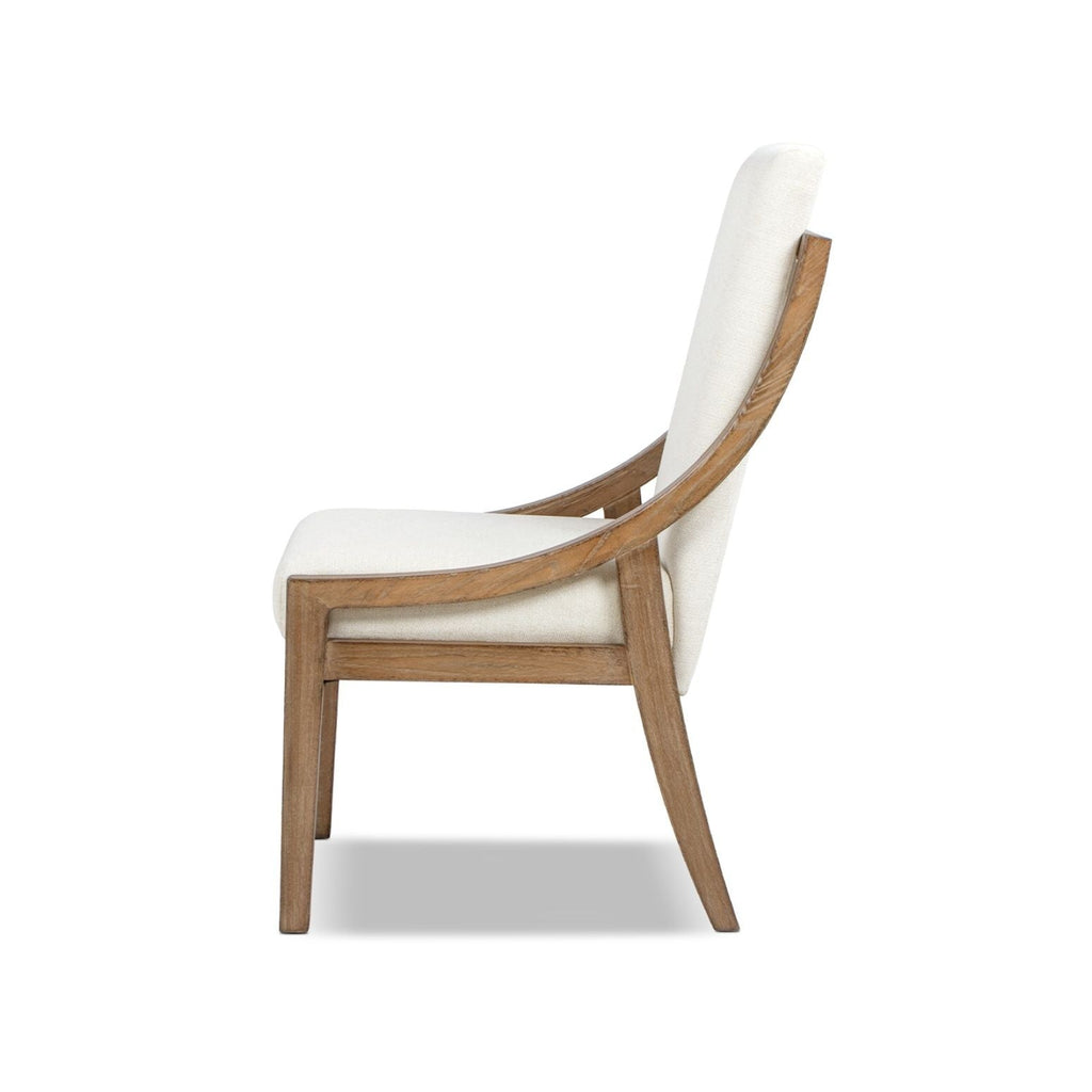 Lennox Light Beige High Back Dining Chair Set Of 2