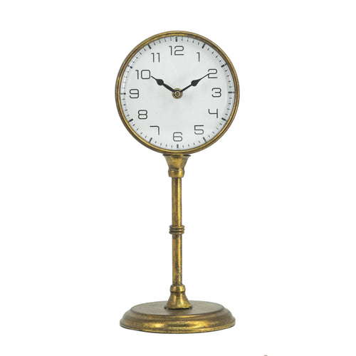 Aurelia Collection Vintage Solid Iron Pedestal Clock