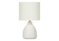 Luma Textured Beehive Table Lamp With Cream Ceramic