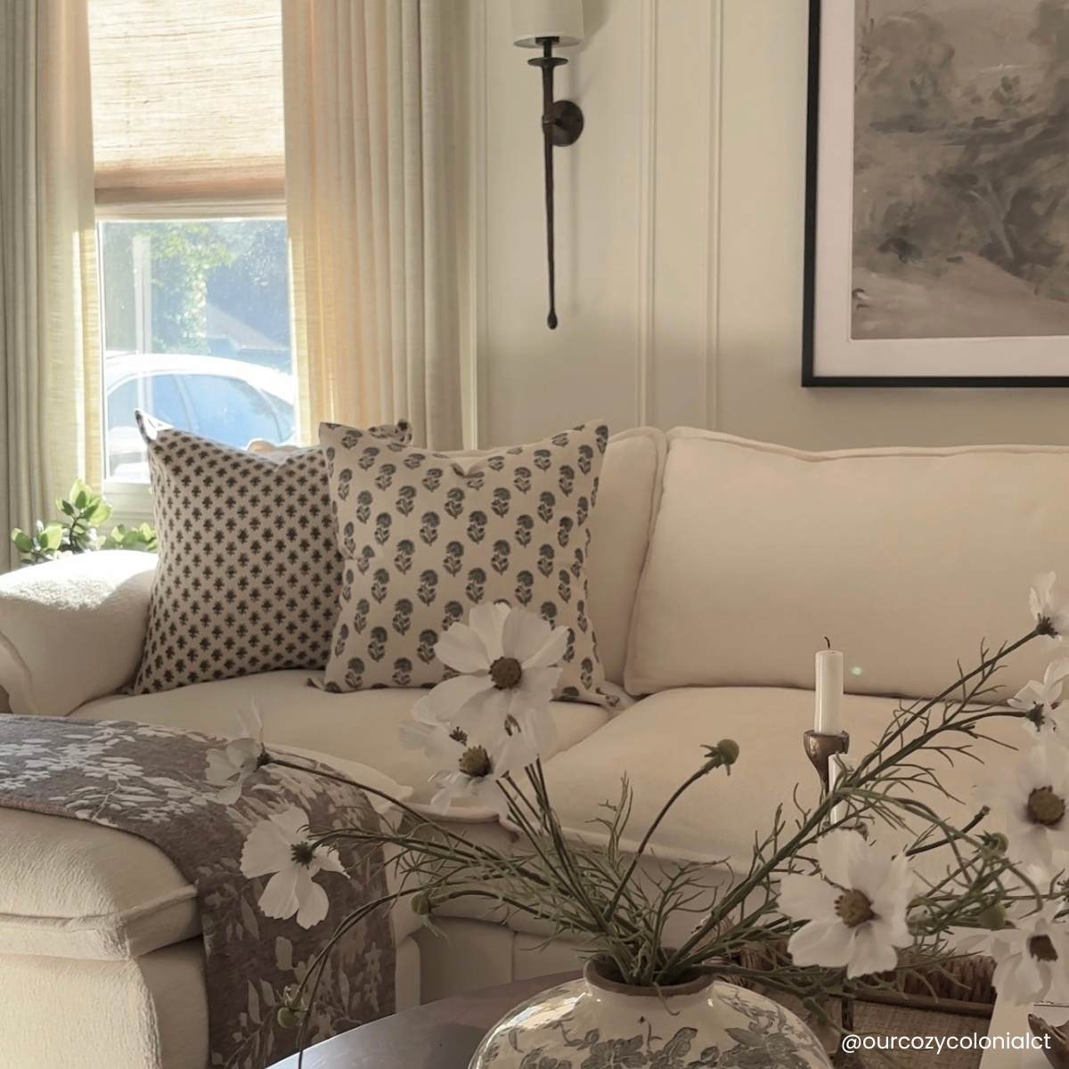 Cora Heritage Collection Artisan Cotton Pillow Cover