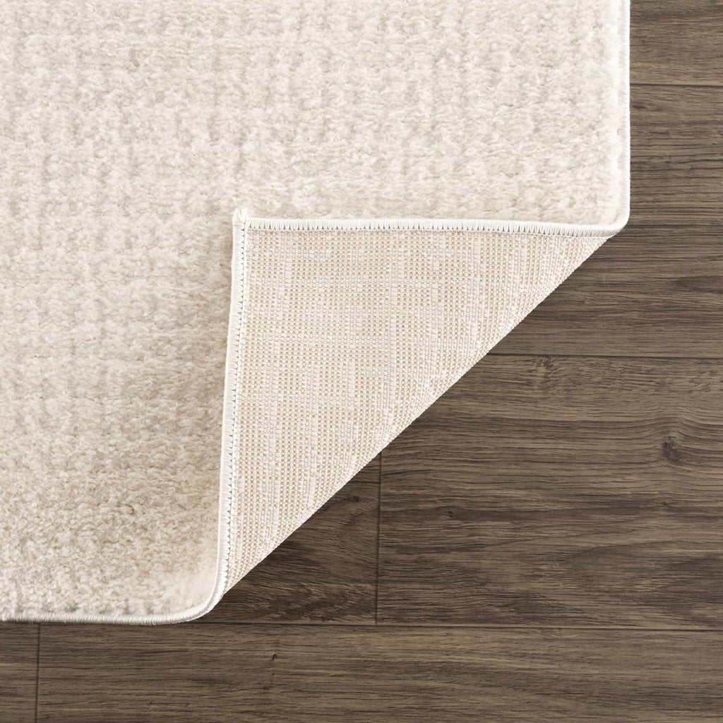 Sterling Home Keita Ivory High Pile Geometric Rug