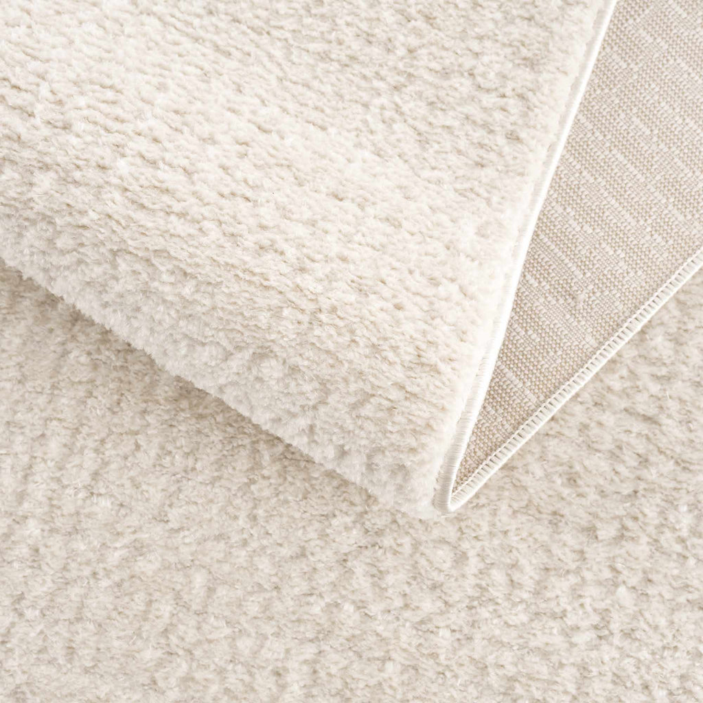Sterling Home Keita Ivory High Pile Geometric Rug