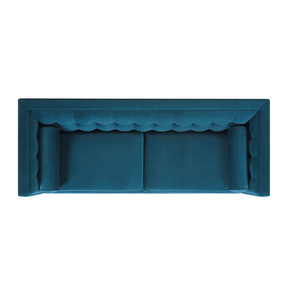 Aurelia Jack Modern Tuxedo Sofa With Shelter Tracks