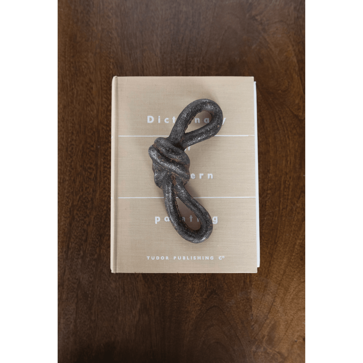 Artisan Forge Black Knot Sculptural Cast Iron Ornament
