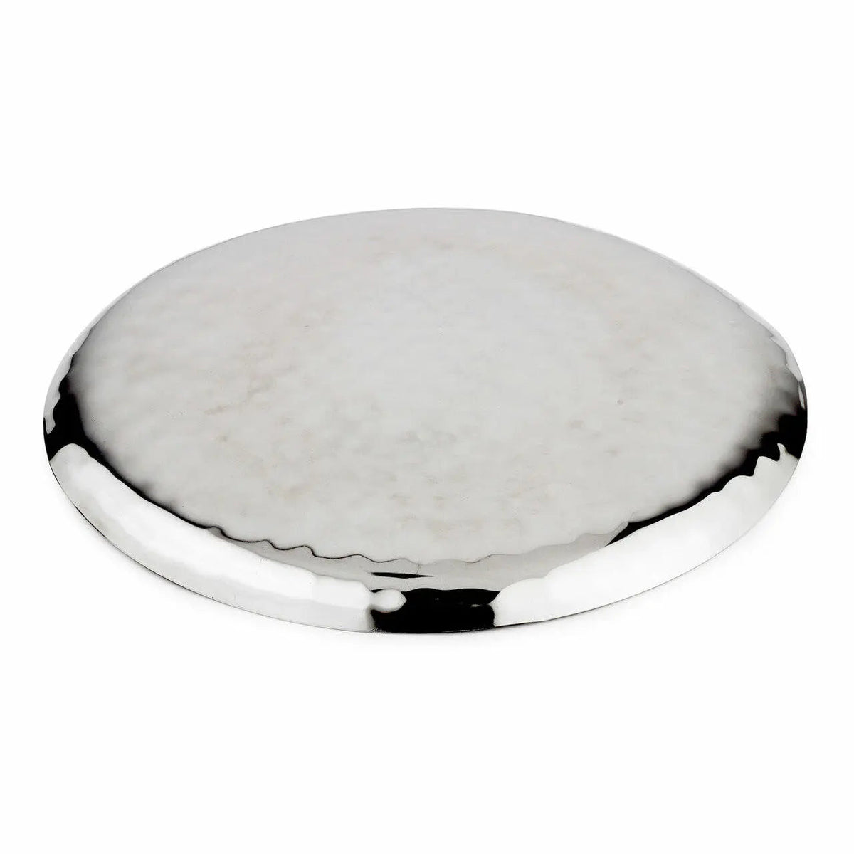 Crestline Stainless Steel Service Tray 14 Inch Hammered Finish