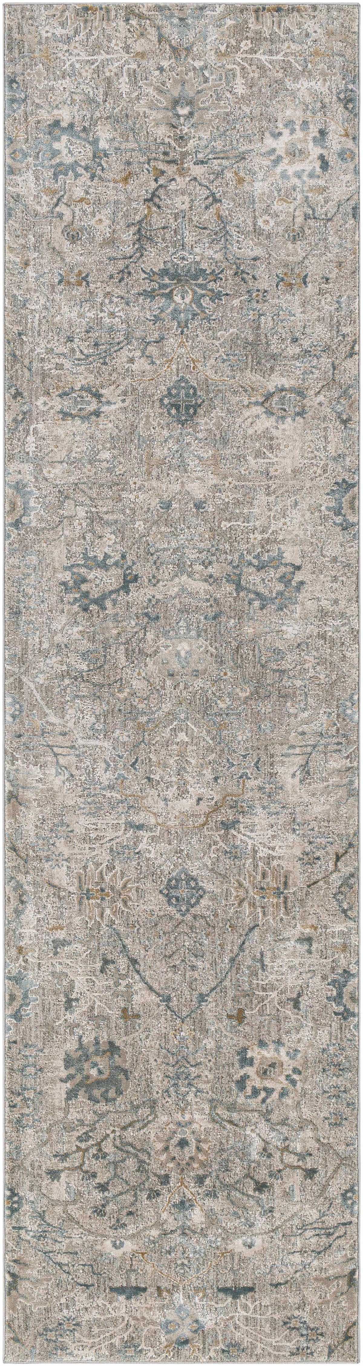 Gilmanton Thick Luxe Boutique Rug In Taupe With Refined Fringe