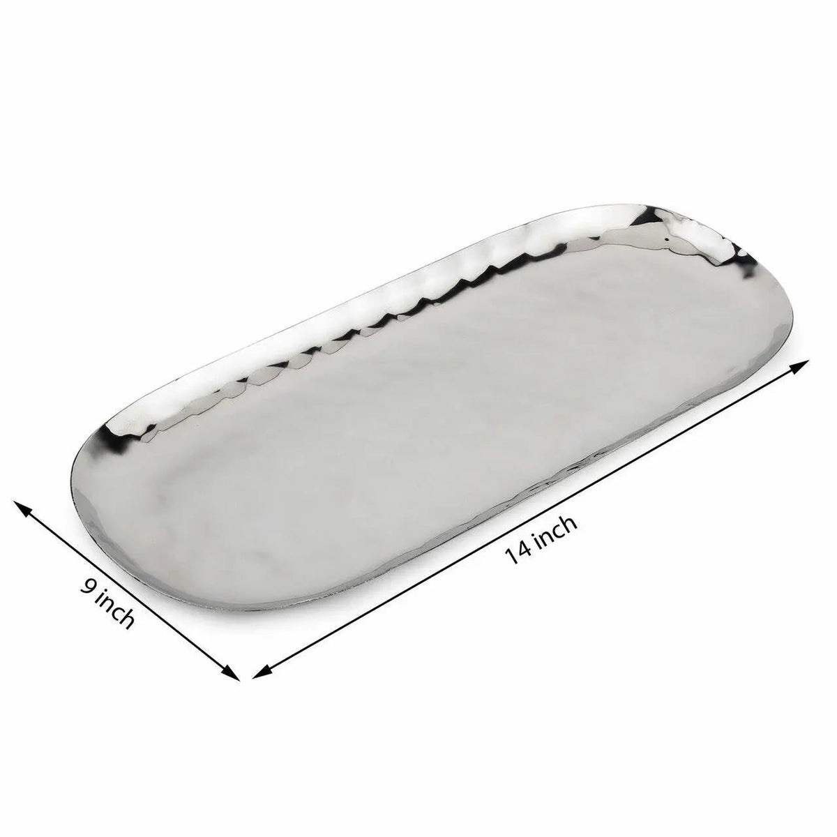 Artisan Hammered Stainless Steel 7 Piece Condiment Set