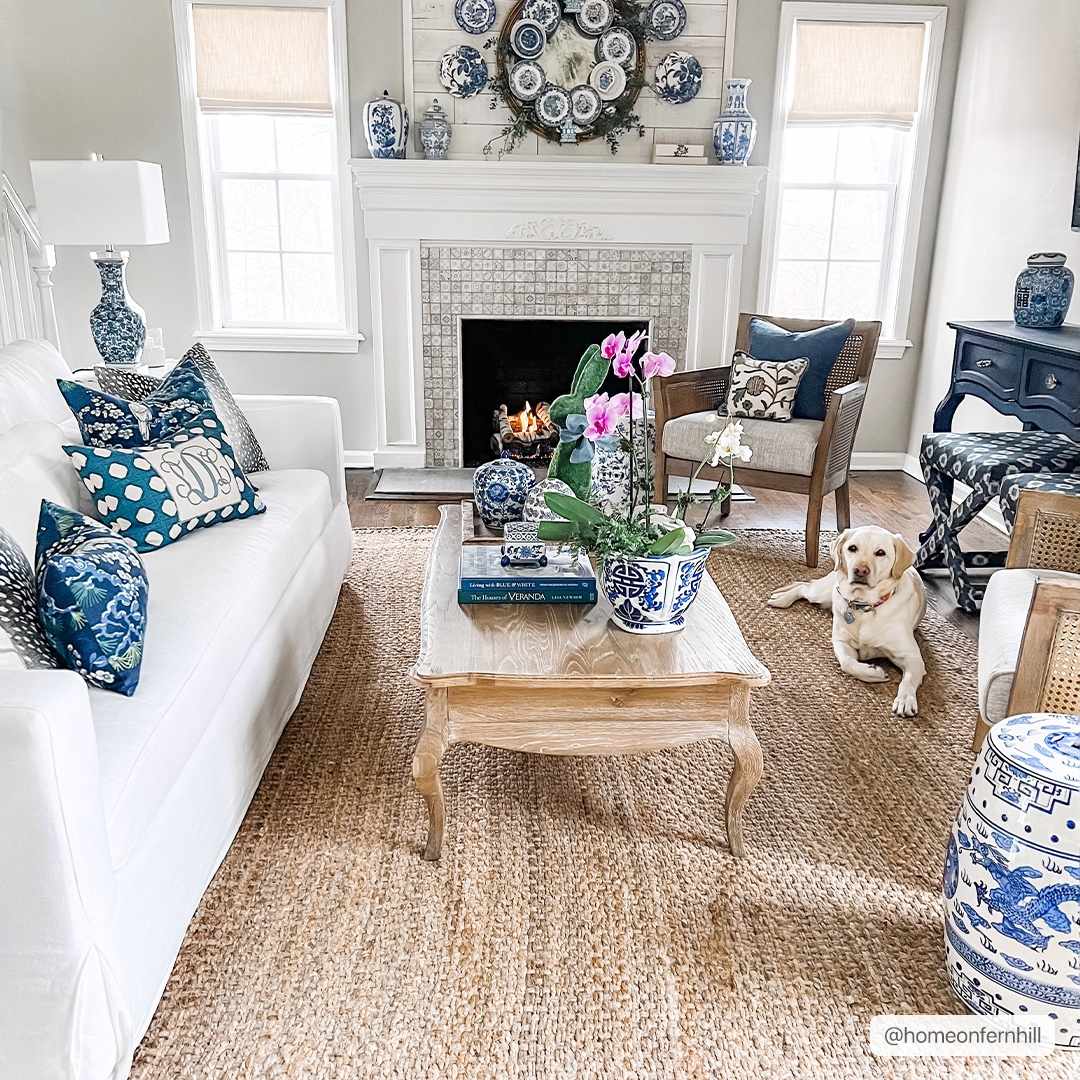 Haven Home Herndon Hand Woven Braided Jute Rug Natural Tan