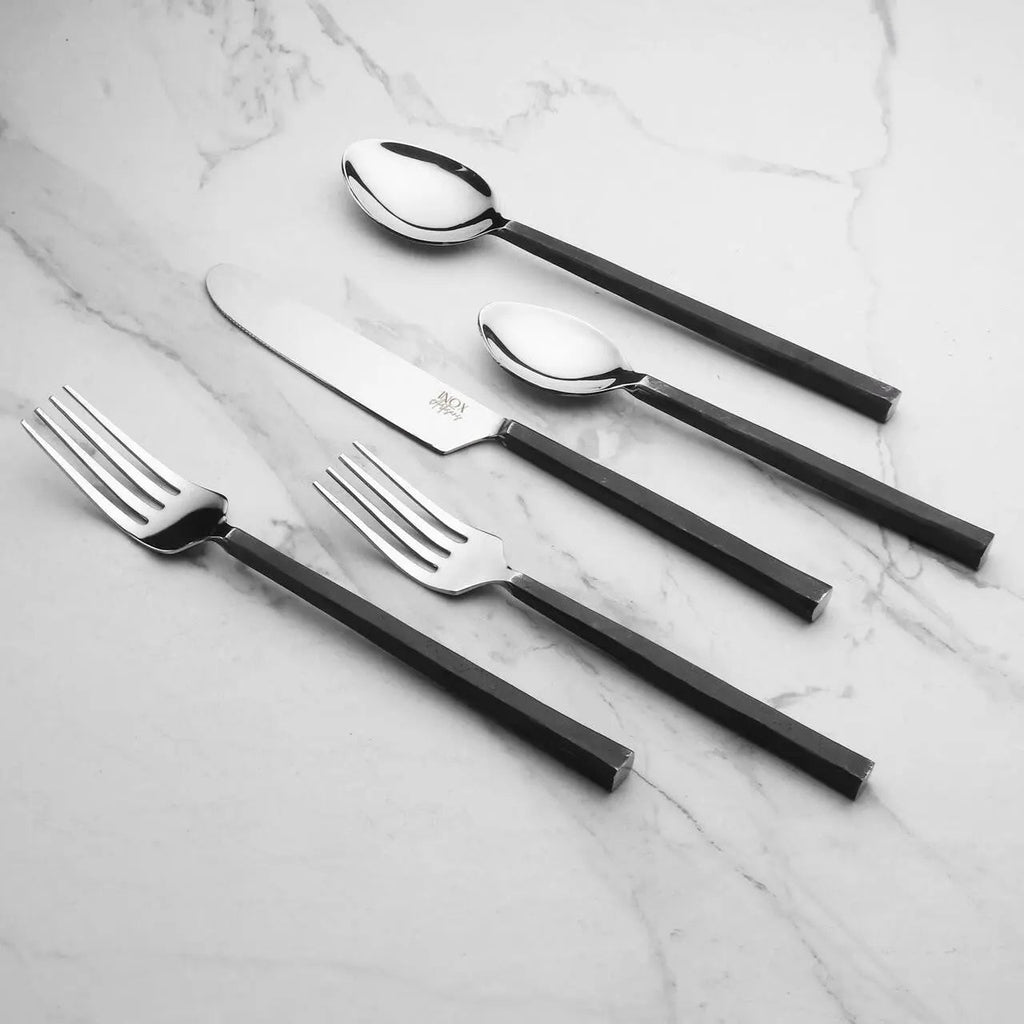 Crestfield Jason Flatware 5-Piece Urban Industrial Set