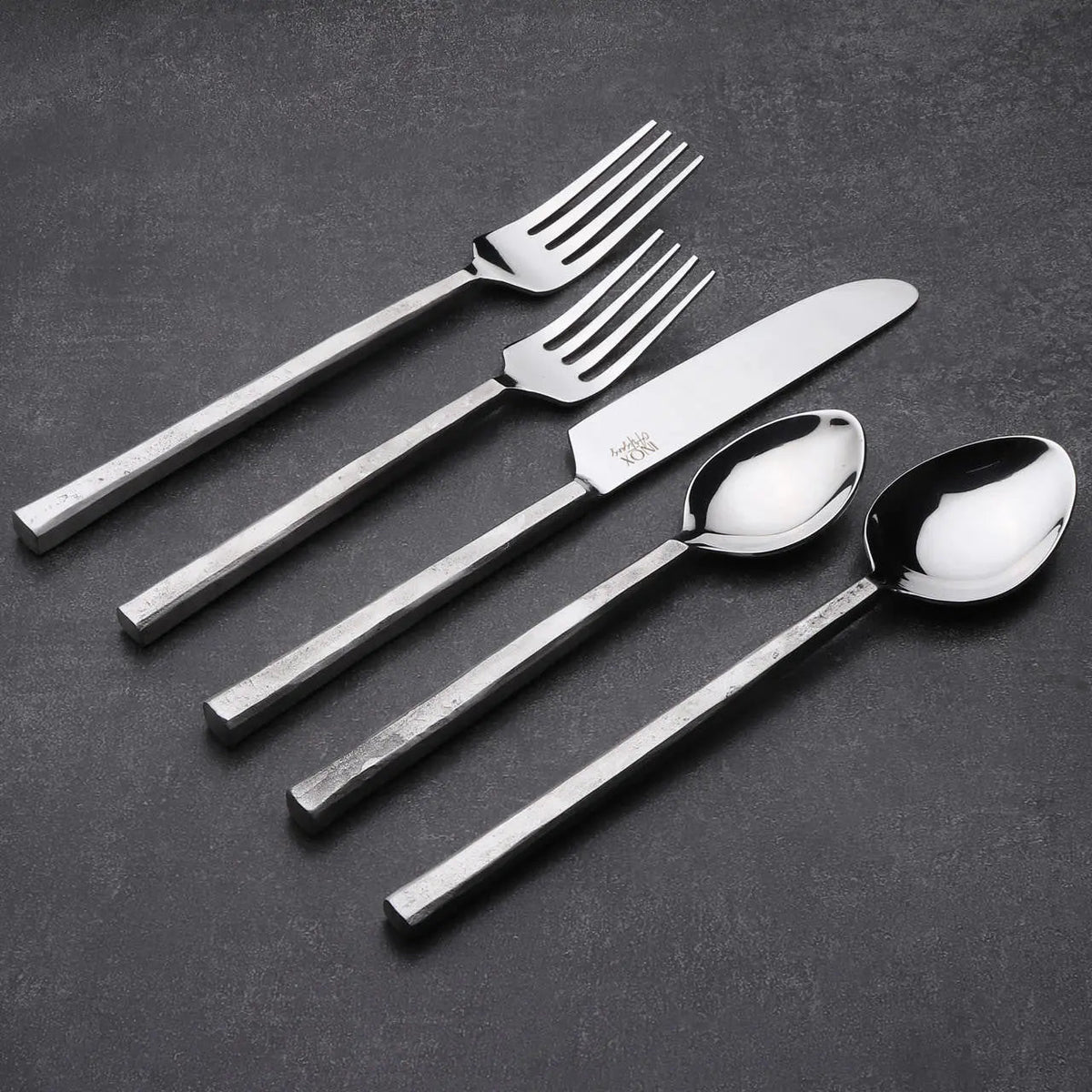 Crestfield Jason Flatware 5-Piece Urban Industrial Set