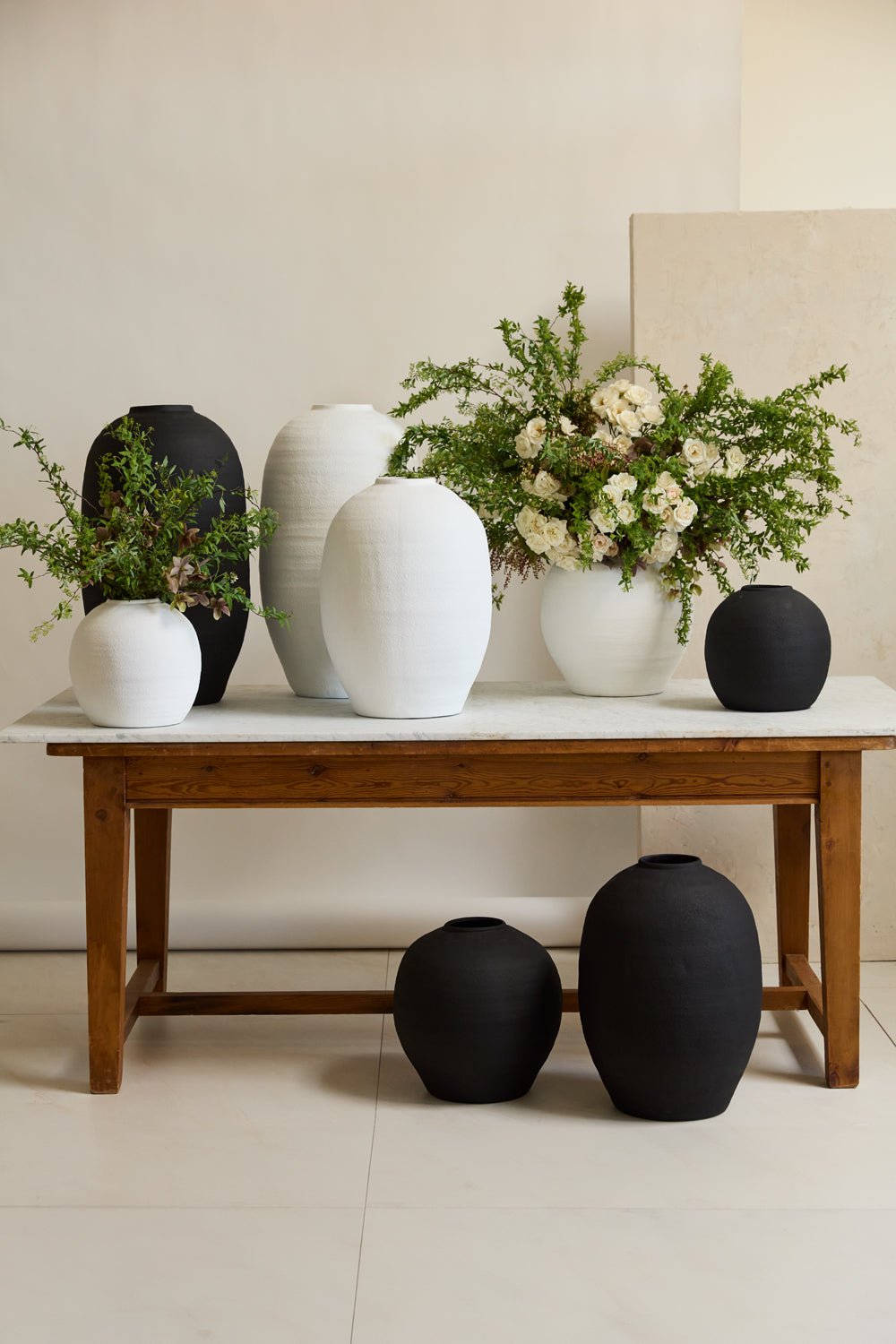 Accent Decor Josie Contemporary Vase With Matte Finish