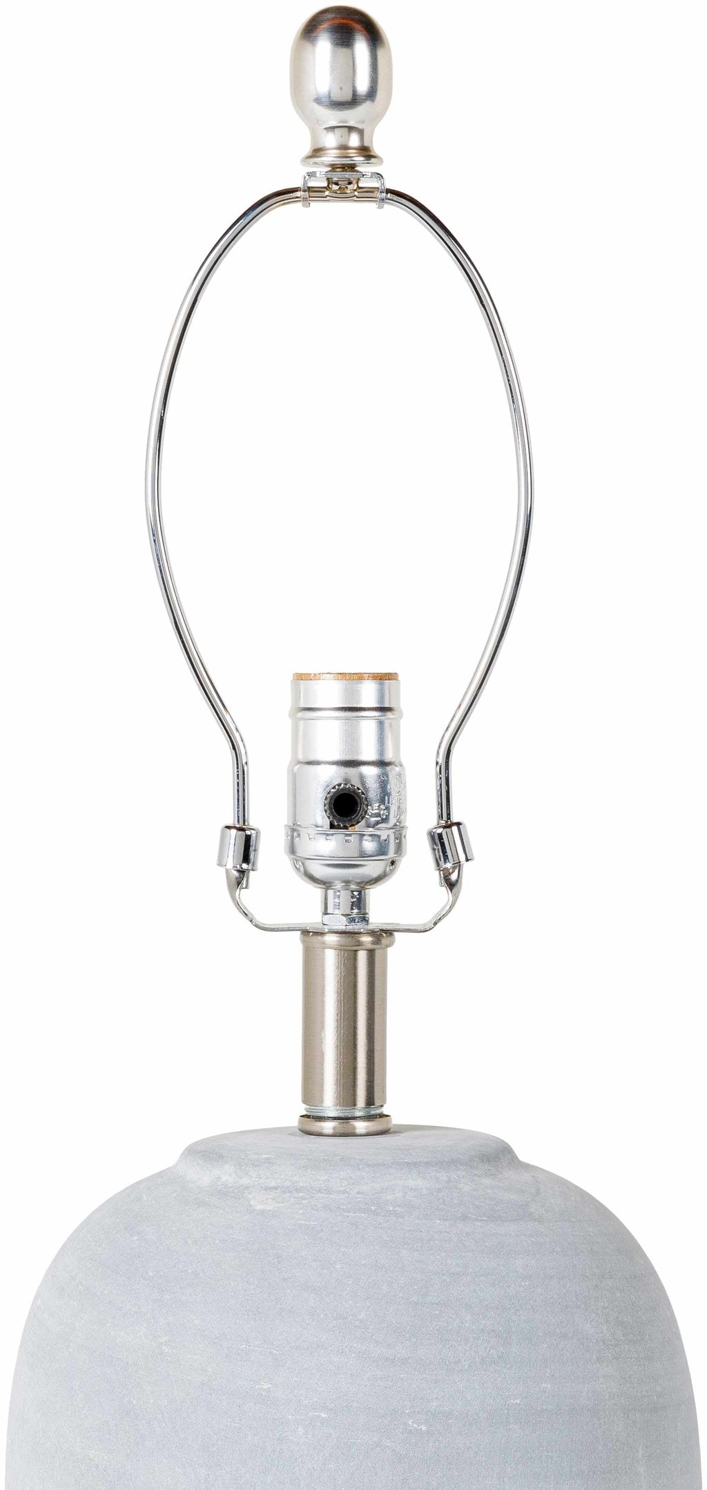 Khoi Elegant Table Lamp With Linen Shade And Nickel Finish