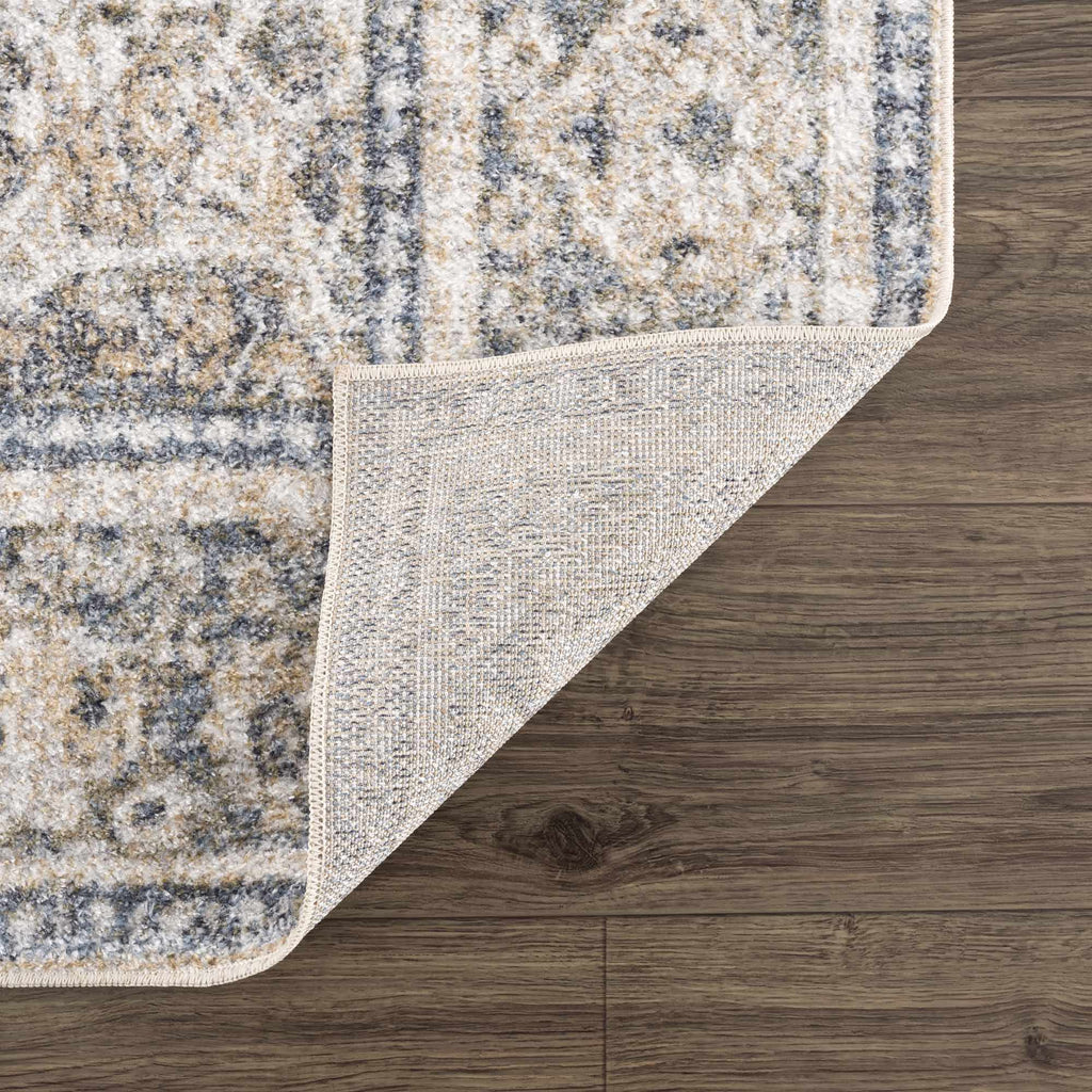 Arias Boutique Elegant Geometric Machine Washable Rug