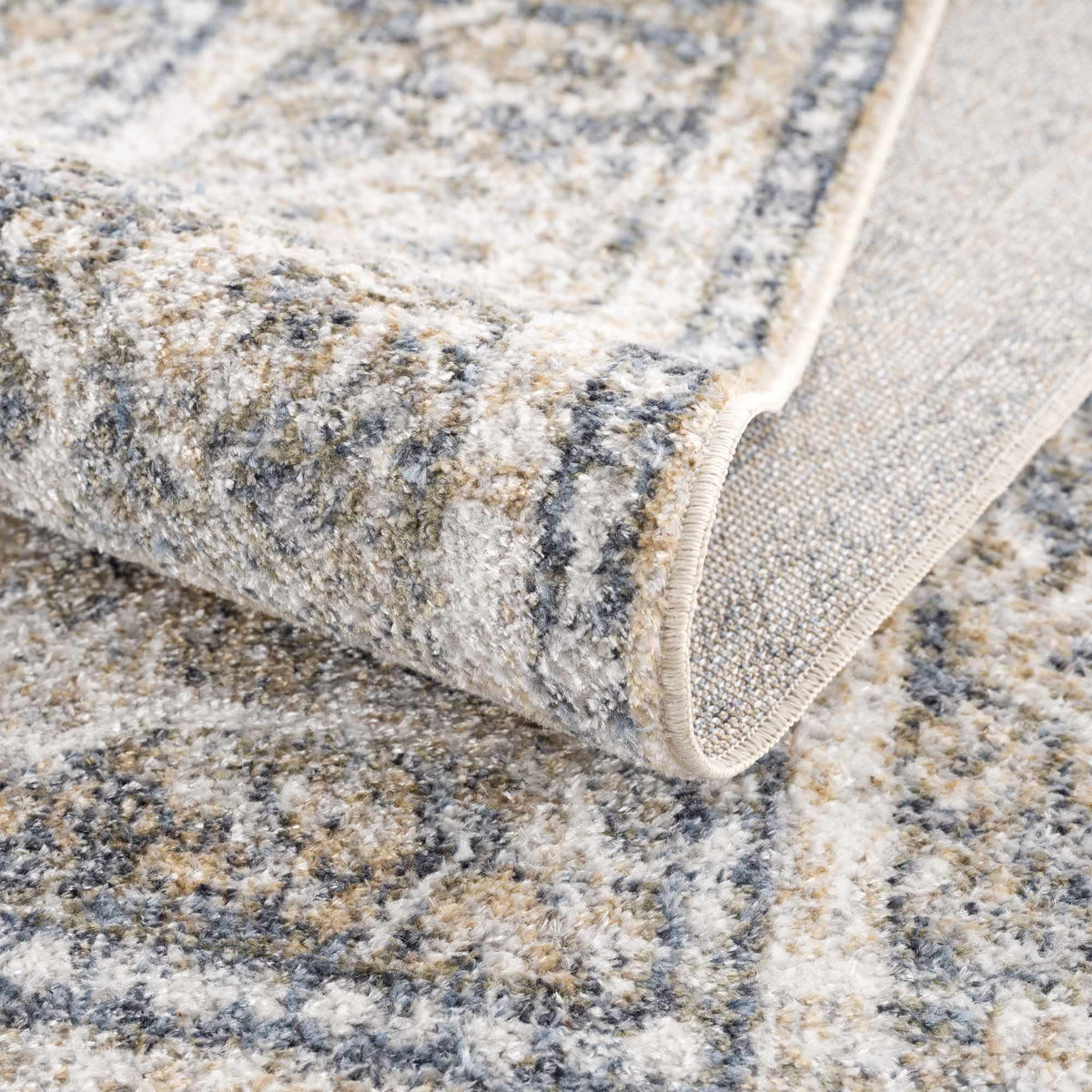 Arias Boutique Elegant Geometric Machine Washable Rug
