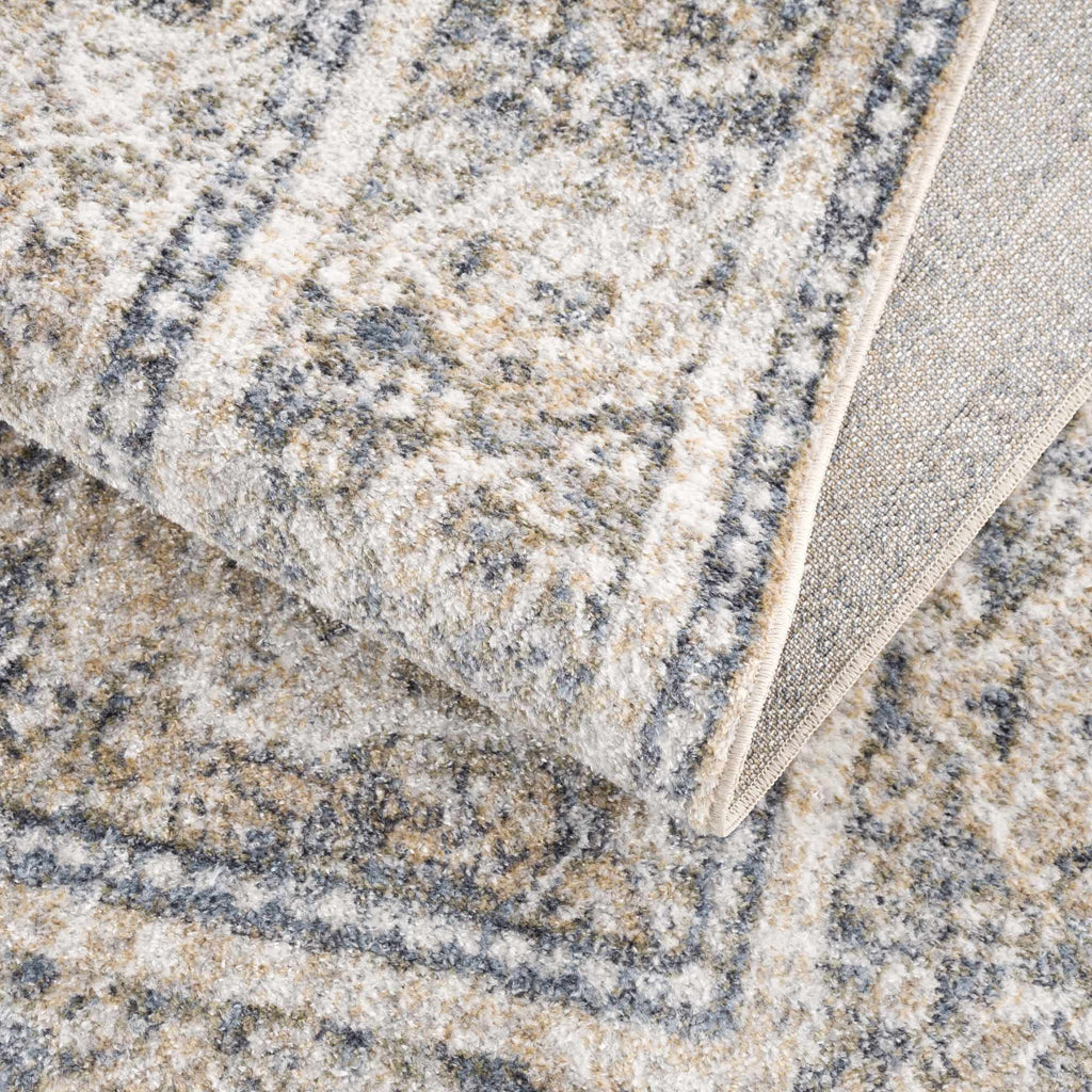 Arias Boutique Elegant Geometric Machine Washable Rug