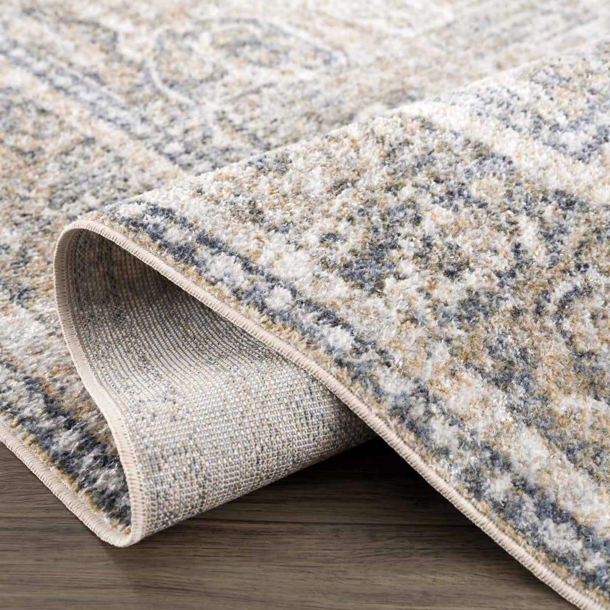 Arias Boutique Elegant Geometric Machine Washable Rug