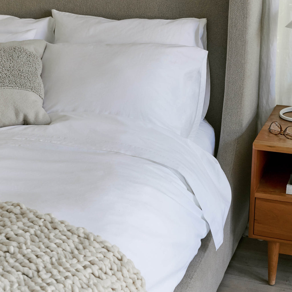 Luxe Australian Sateen Sheet Set Woven From Long Staple Cotton Twin