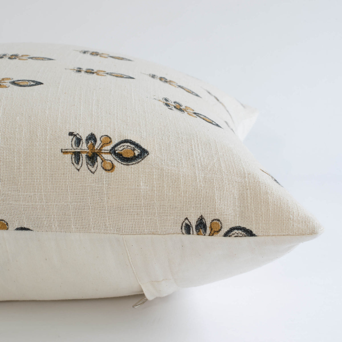 Marla Exclusive Hand Block Printed Floral Pillow Cover