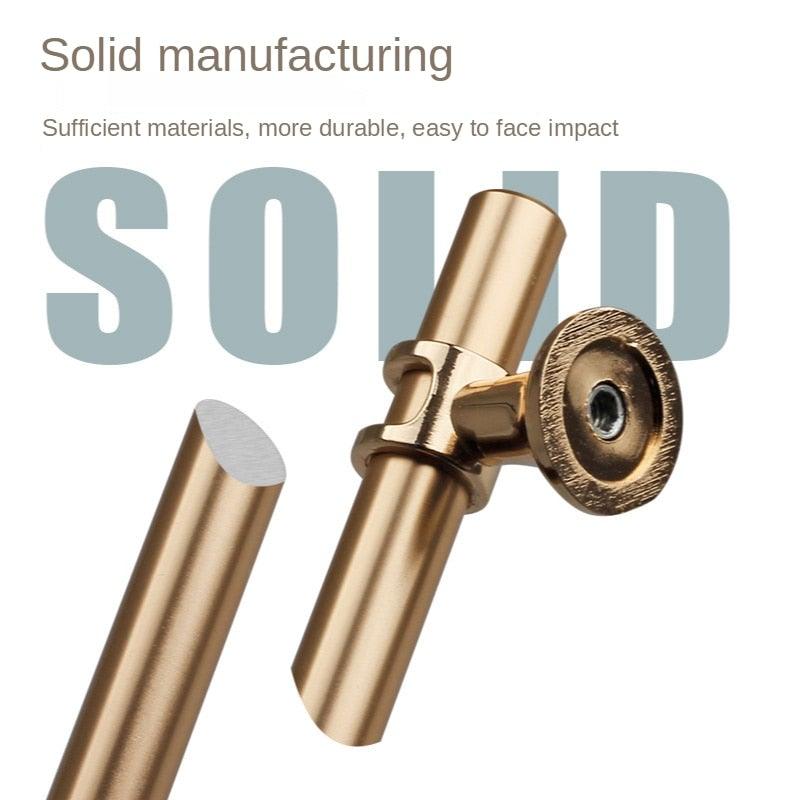 Velora Brushed Nickel Zinc Alloy Cabinet Handle With Sleek Design