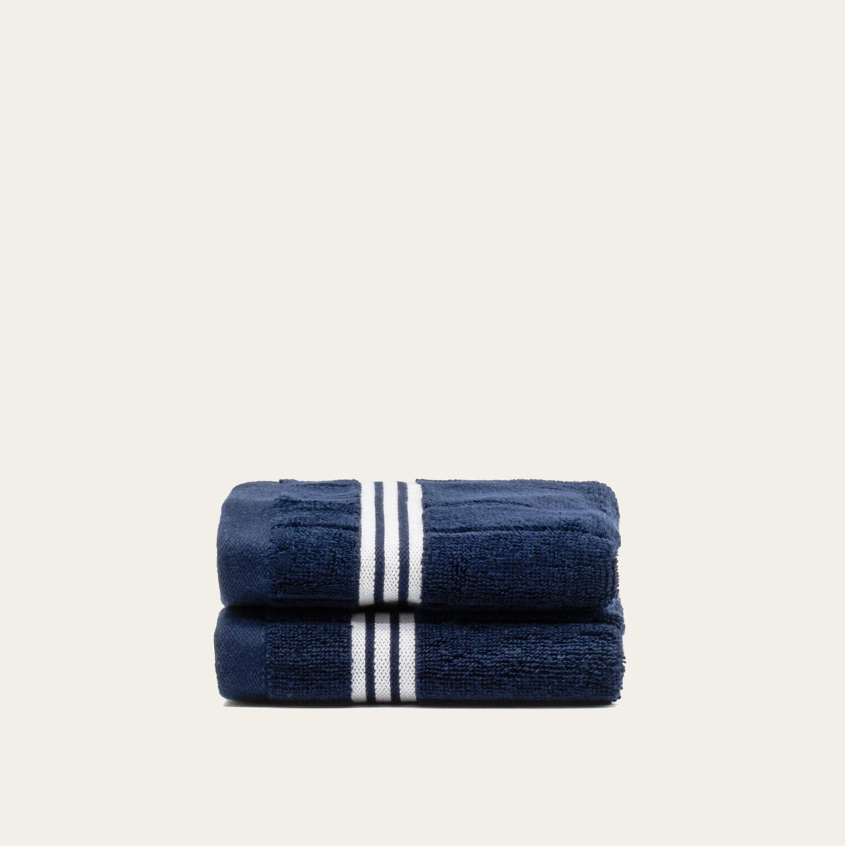 Nautilus 600 GSM Australian Cotton Towel Navy Blue Striped