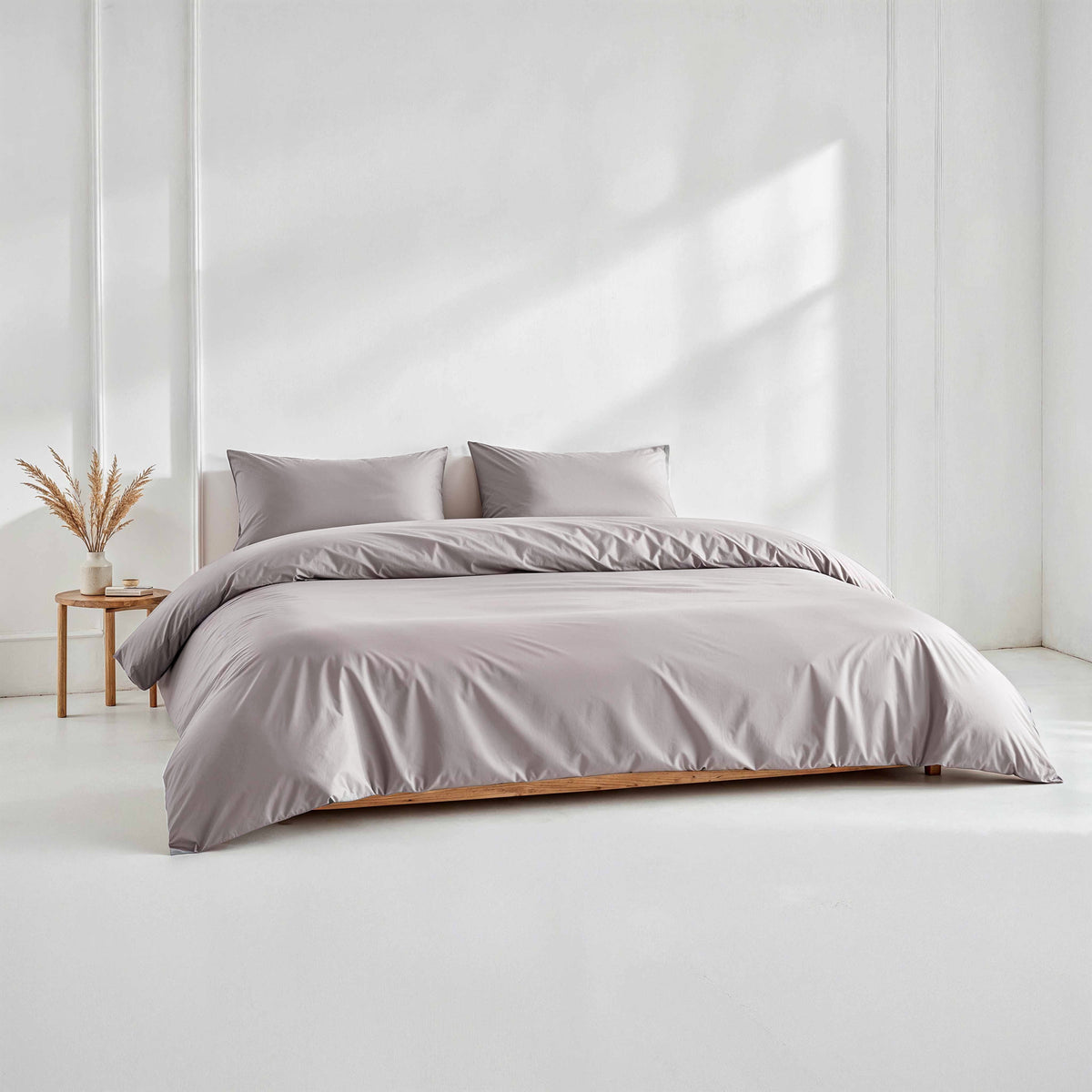 Luxe Australian Sateen Cotton Duvet Cover Queen Bed