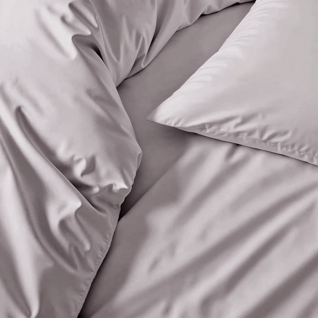 Luxe Australian Sateen Cotton Duvet Cover Queen Bed