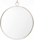Plougasnou Silver Gray Brass Contemporary Wall Mirror